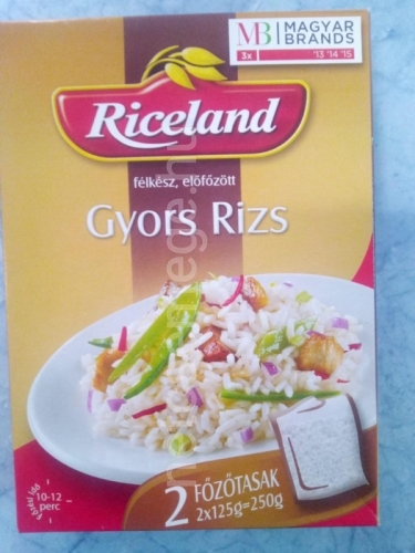 Riceland gyors rizs 2x125g