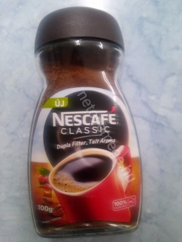 Nescafé classic üveges 100g