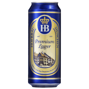 Hb hofbrau lager 0,5 dobozos sör