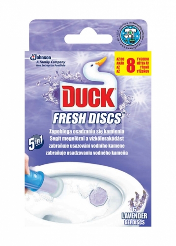 Duck wc tiszt.36ml korong lavender