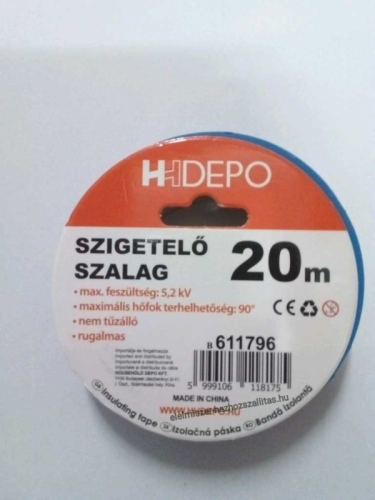 Szigetelőszallag 20m