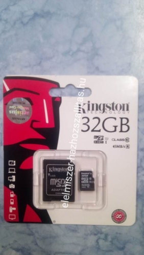 Kingston memória kártya 32GB