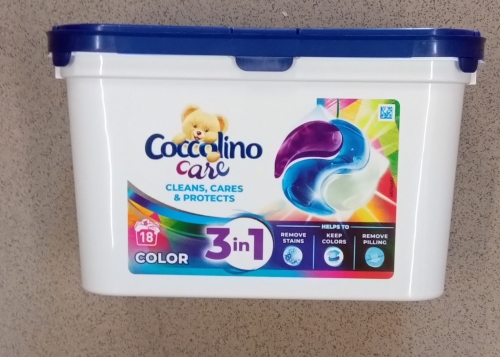 Coccolino care 18db mosószer kapszula color