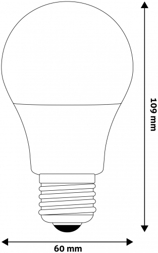 Avide led globe A60 10W E27 4000L