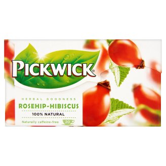 Pickwick csipkebogyó-hibiszkusz 20*2,5g